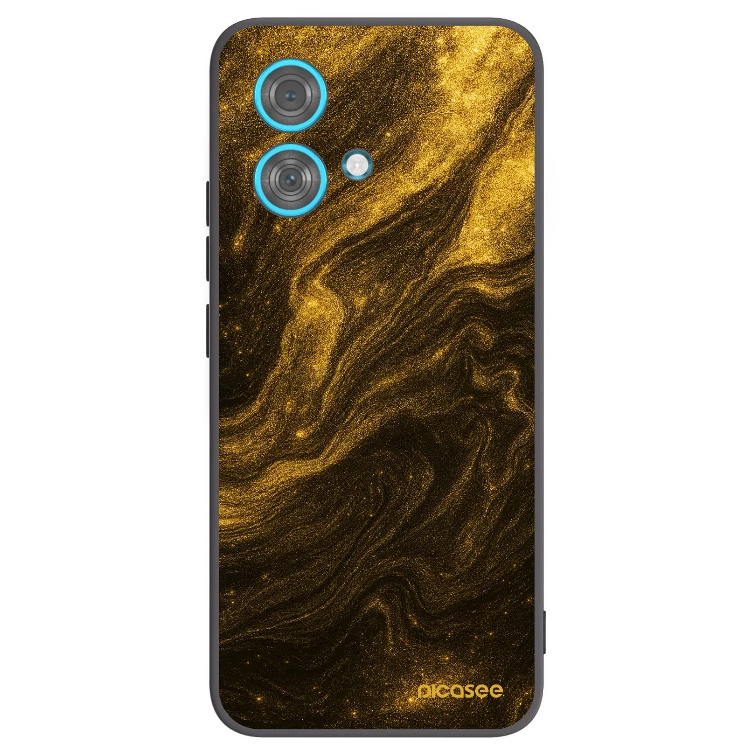 Picasee crna silikonska maskica za Motorola Edge 40 Neo - Black