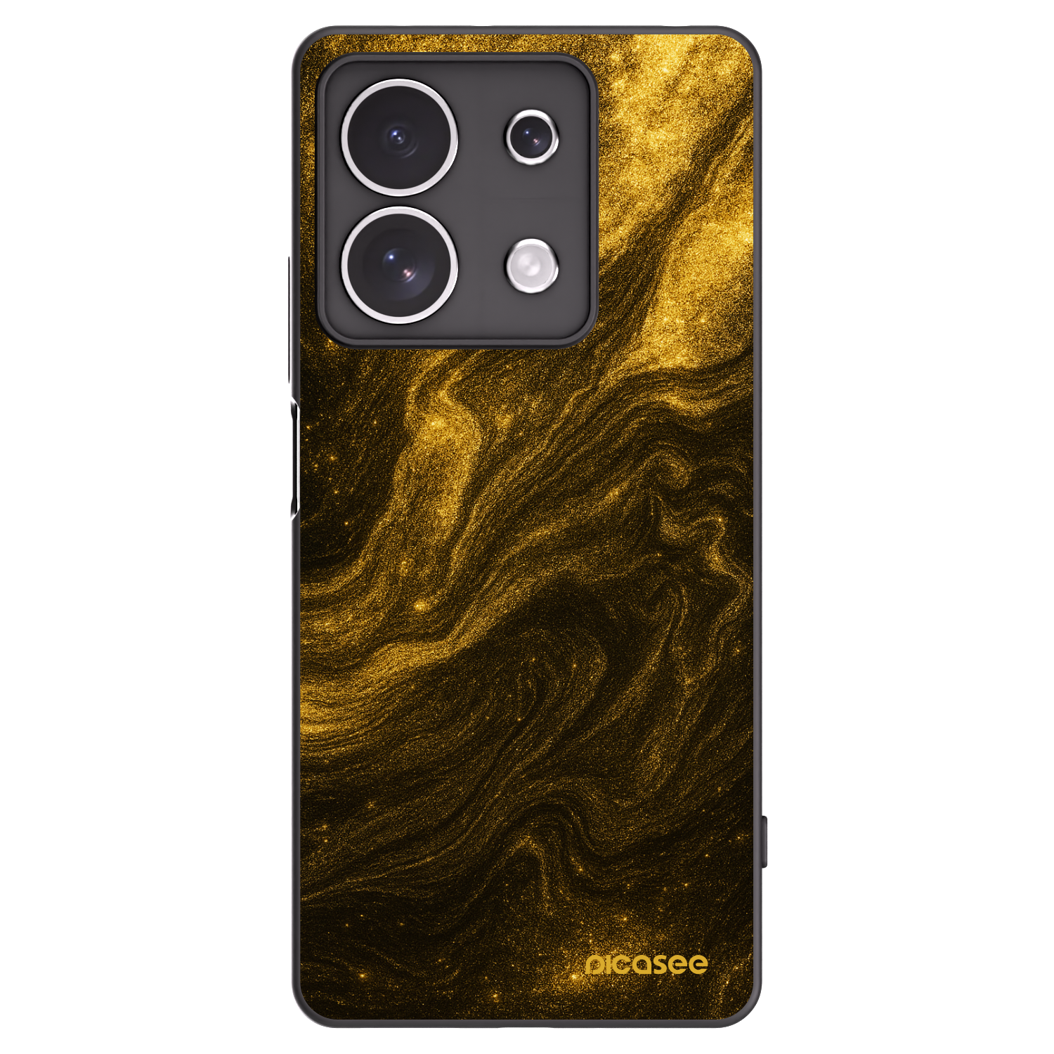 Picasee crna silikonska maskica za Xiaomi Redmi Note 13 4G - Black
