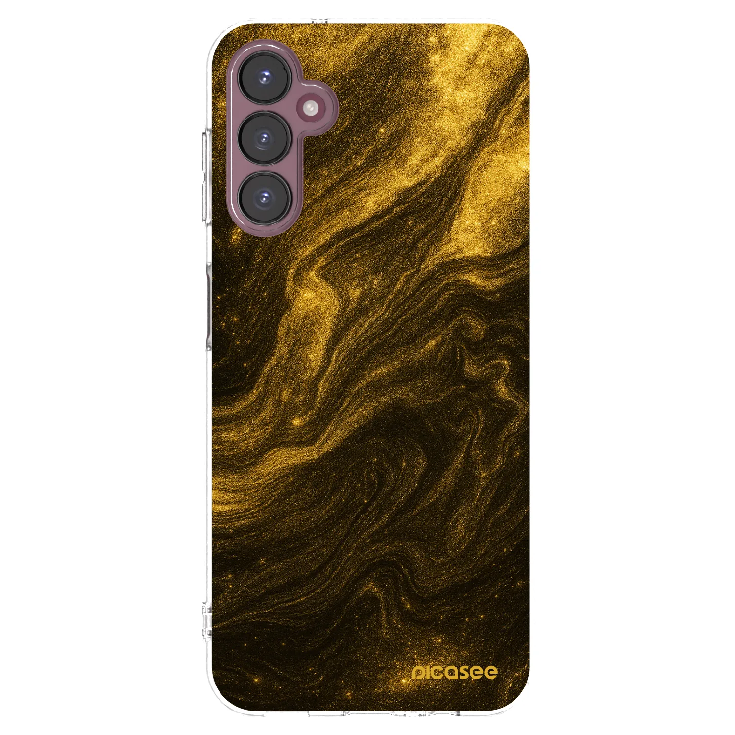 Picasee silikonska prozirna maskica za Samsung Galaxy A05s A057G - Black