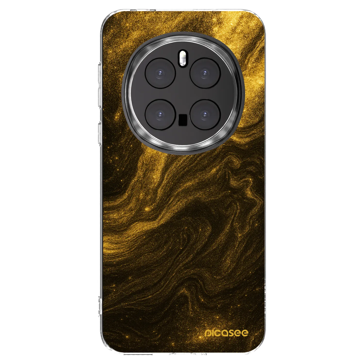 Picasee silikonska prozirna maskica za Honor Magic7 Pro 5G - Black