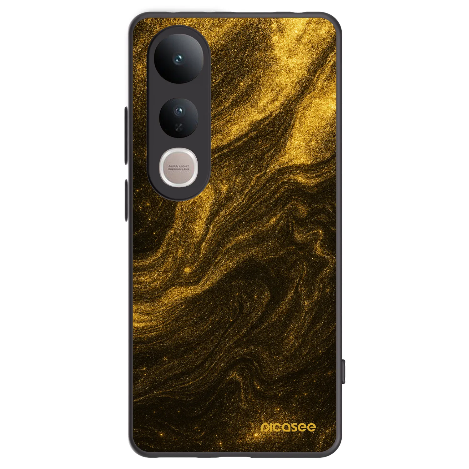Picasee crna silikonska maskica za Vivo V50 Lite 5G - Black