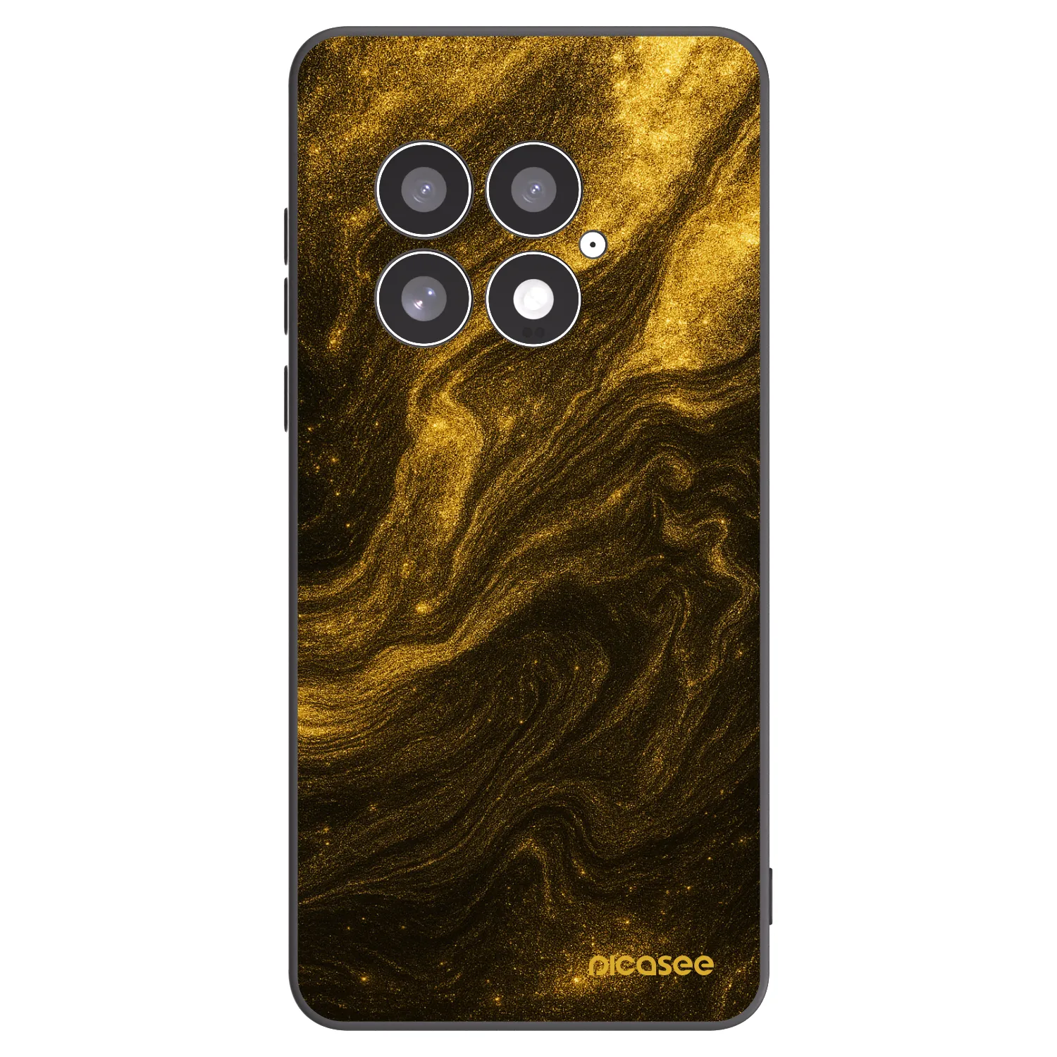 Picasee crna silikonska maskica za OnePlus 13 5G - Black