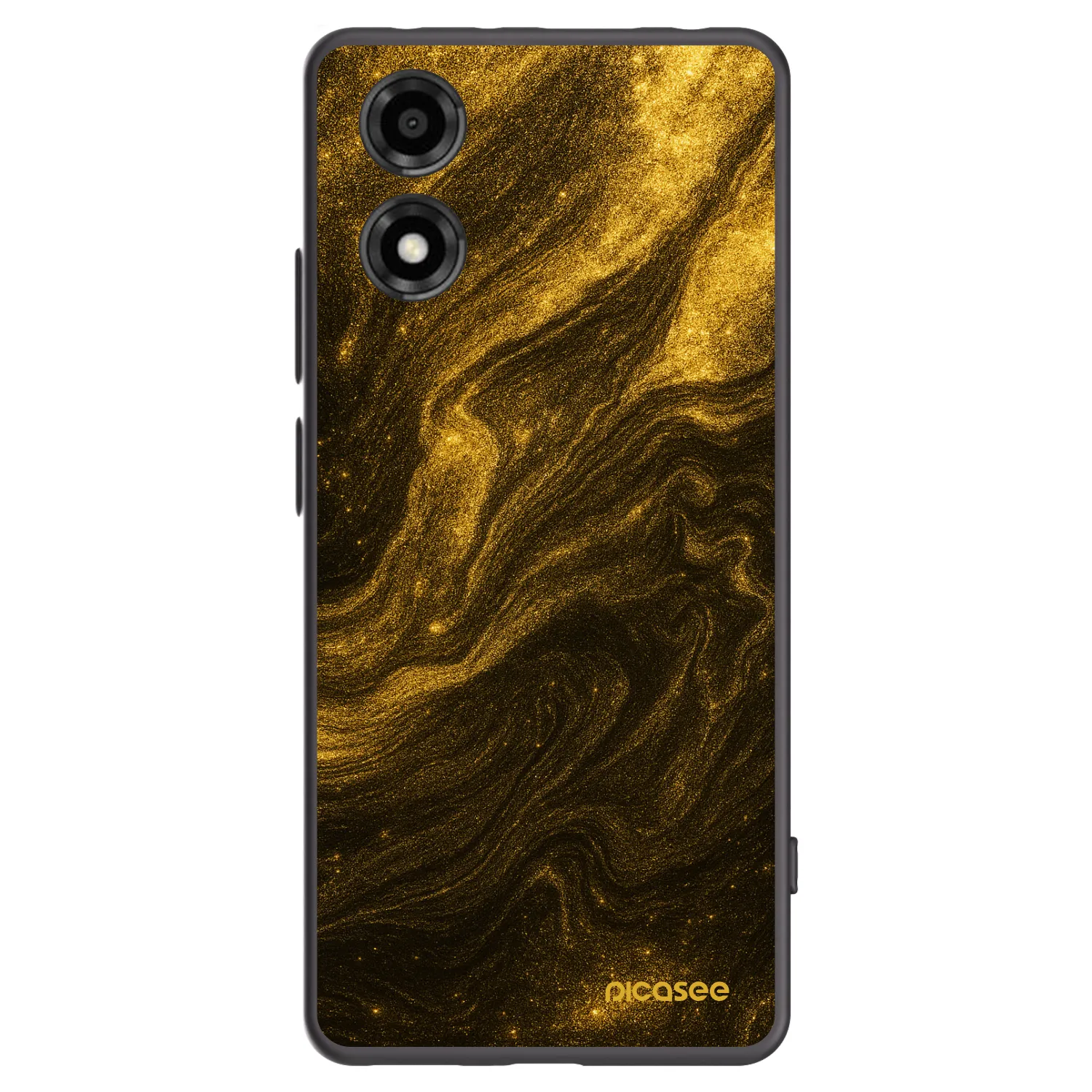 Picasee crna silikonska maskica za Motorola Moto E14 - Black