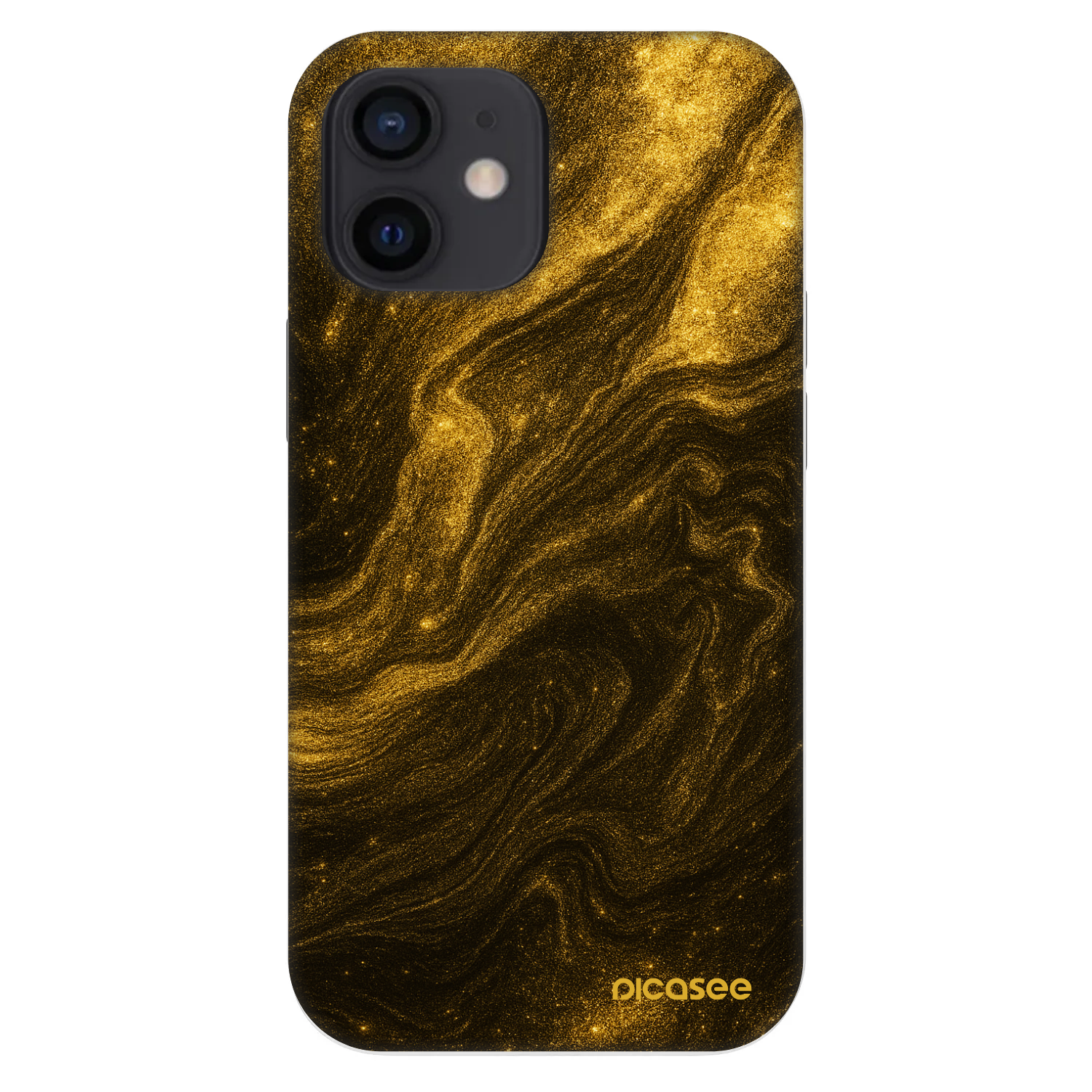 Picasee Fashion Case za Apple iPhone 12 mini - Black