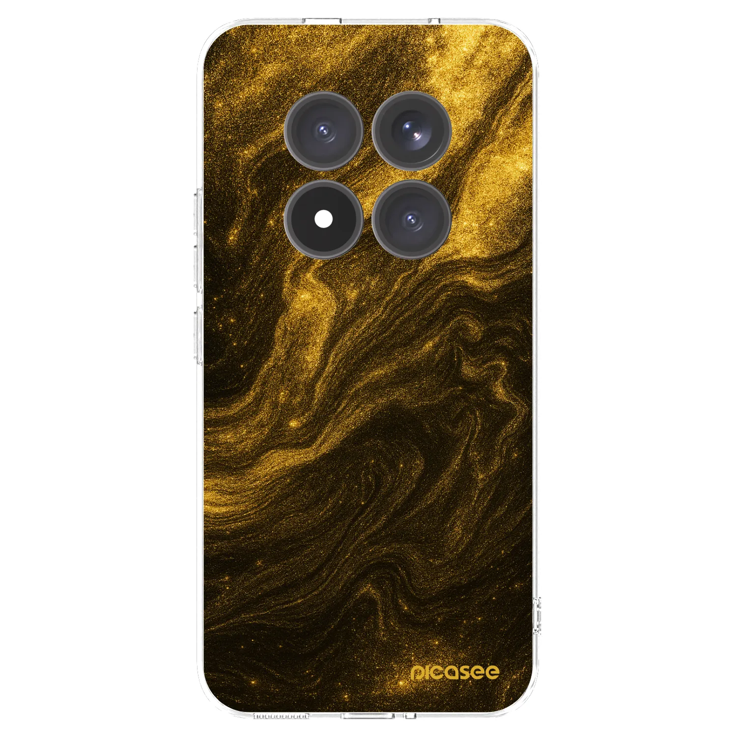 Picasee silikonska prozirna maskica za Xiaomi Redmi Note 15 Pro+ - Black