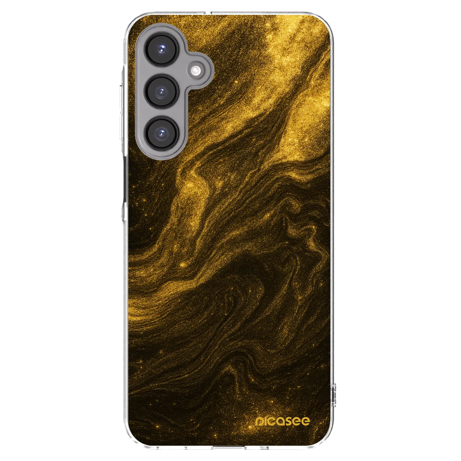 Picasee silikonska prozirna maskica za Samsung Galaxy A16 4G - Black