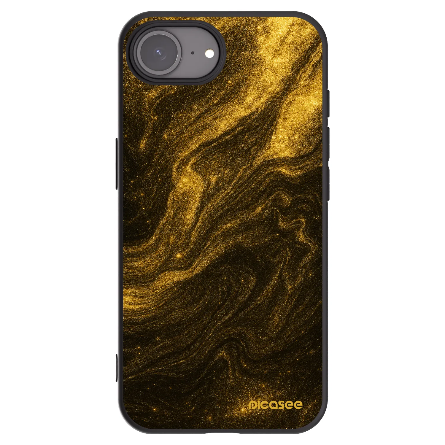 Picasee crna silikonska maskica za Apple iPhone 17e - Black