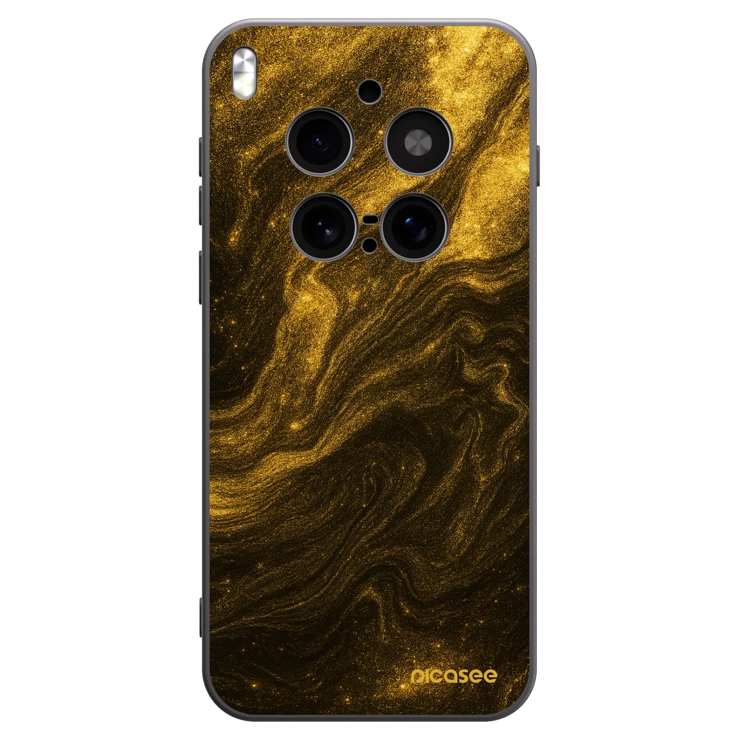 Picasee crna silikonska maskica za Vivo X300 Pro - Black