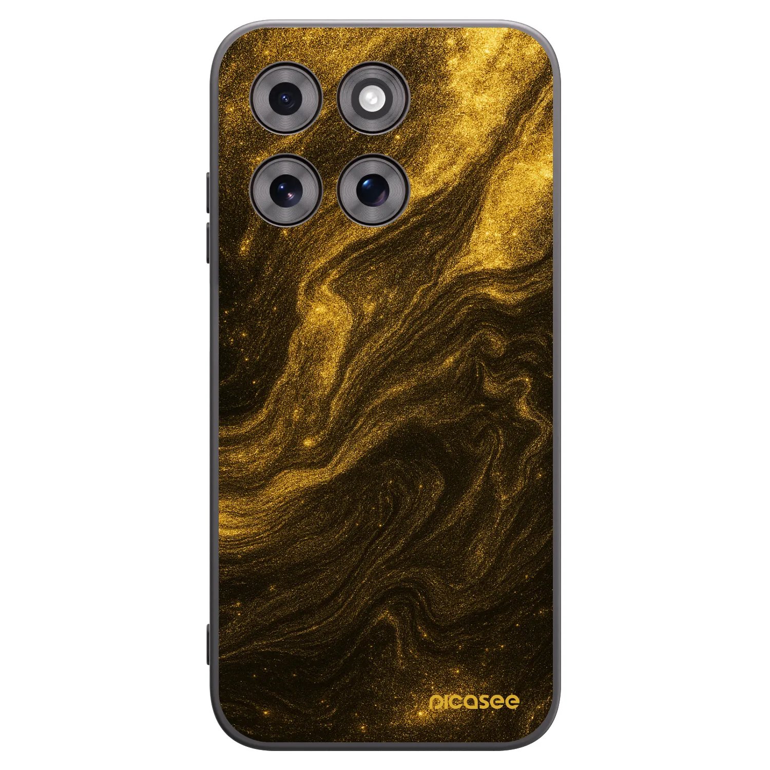 Picasee crna silikonska maskica za Motorola Moto G77 - Black