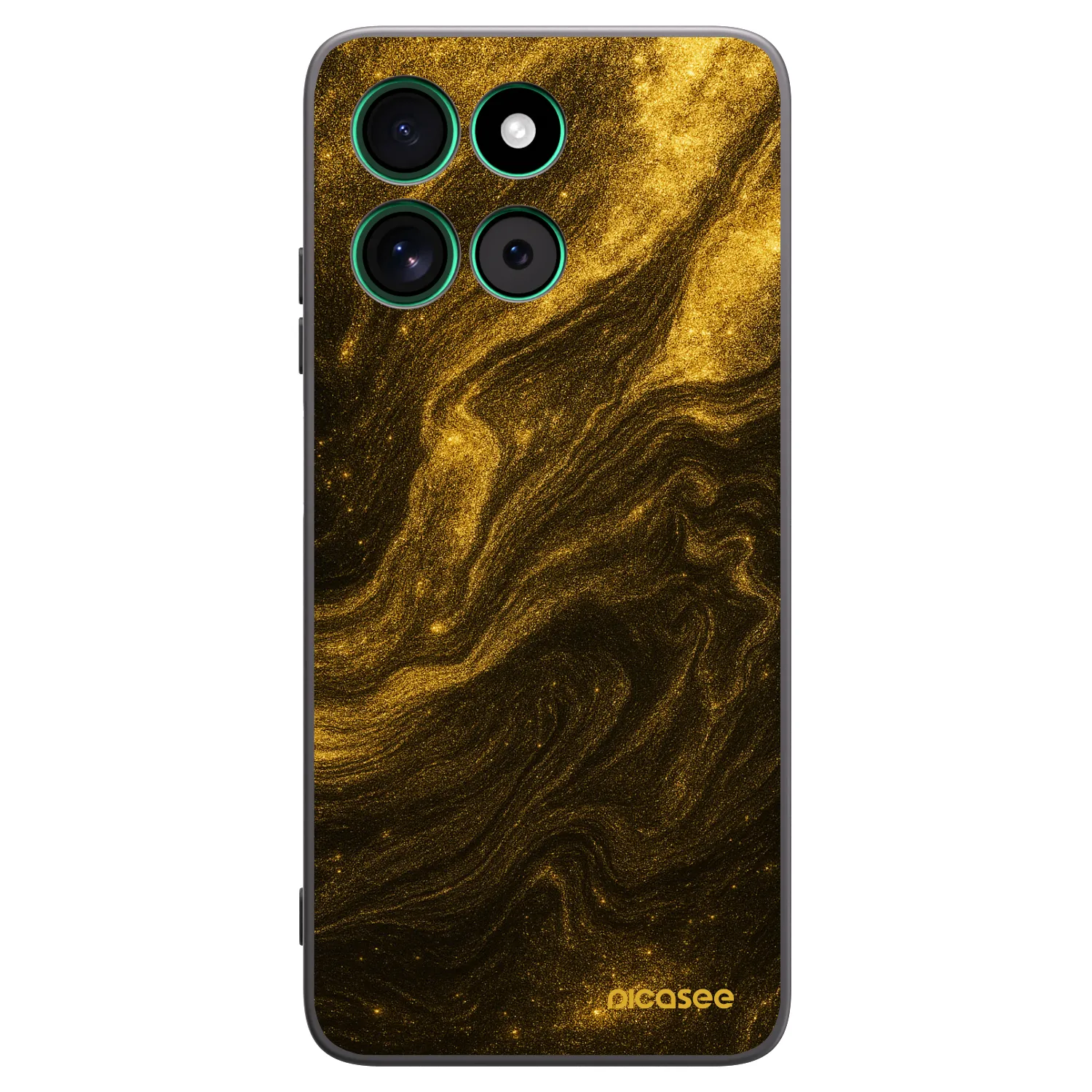 Picasee crna silikonska maskica za Motorola Moto G57 Power - Black