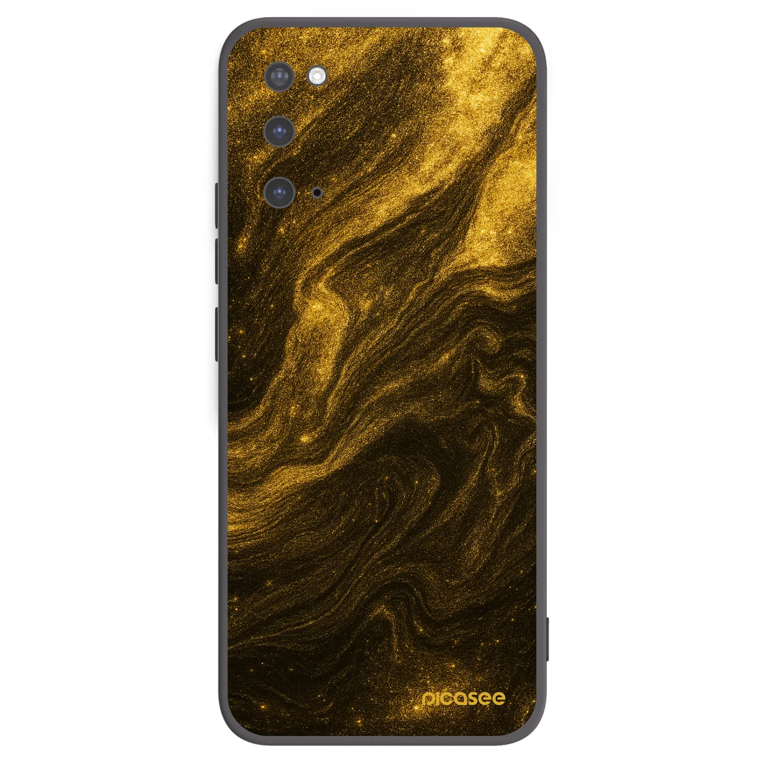 Picasee crna silikonska maskica za Samsung Galaxy S20 G980F - Black