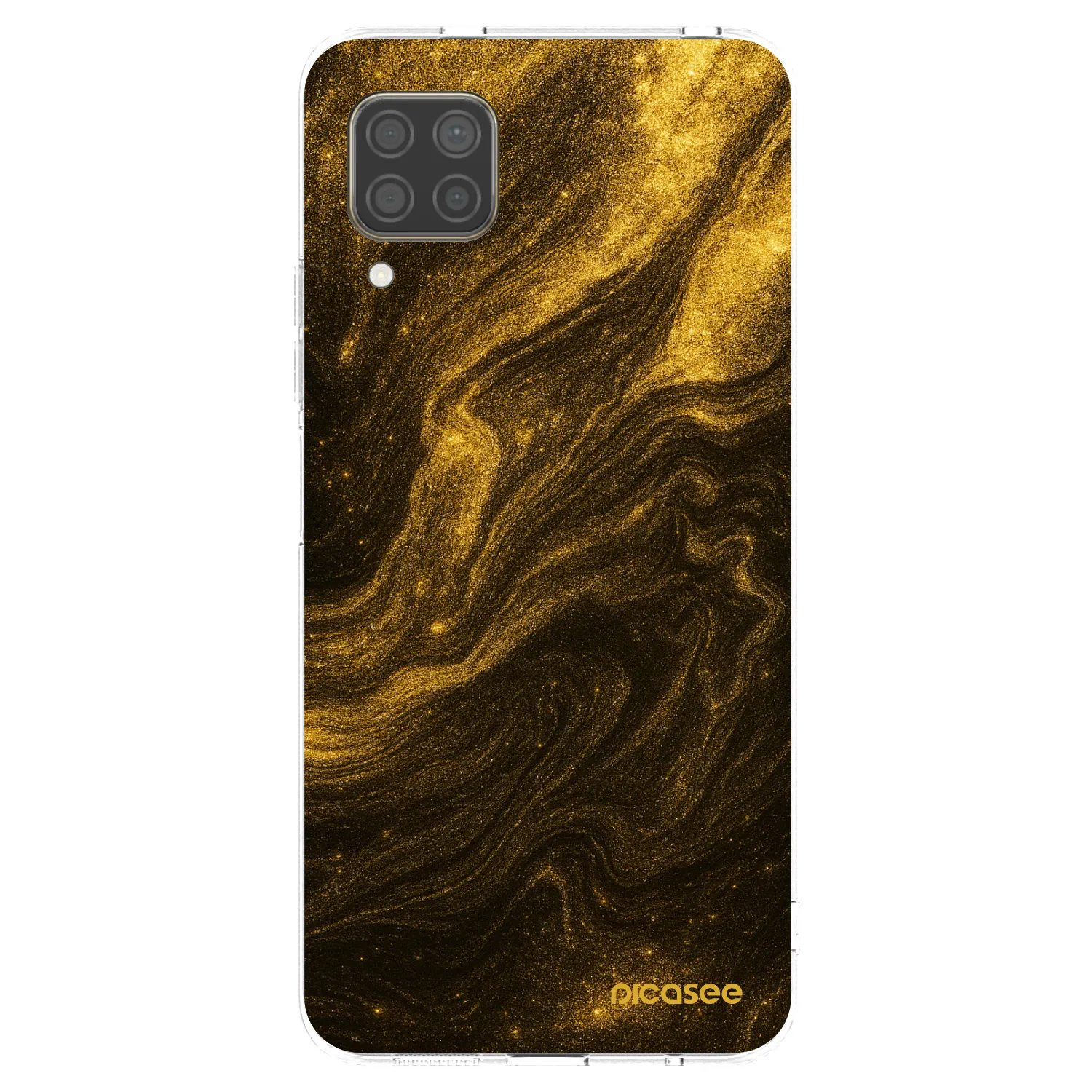 Picasee silikonska prozirna maskica za Huawei P40 Lite - Black