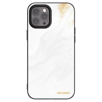 Picasee crna silikonska maskica za Apple iPhone 12 Pro Max - White