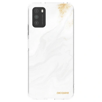 Picasee silikonska prozirna maskica za Xiaomi Poco M3 - White