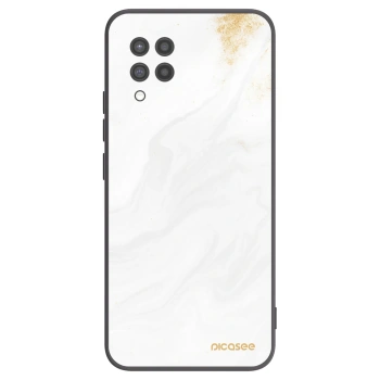 Picasee crna silikonska maskica za Samsung Galaxy A42 A426B - White