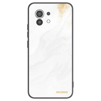Picasee crna silikonska maskica za Xiaomi Mi 11 - White
