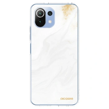 Picasee silikonska prozirna maskica za Xiaomi Mi 11 Lite - White