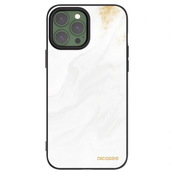 Picasee crna silikonska maskica za Apple iPhone 13 Pro Max - White