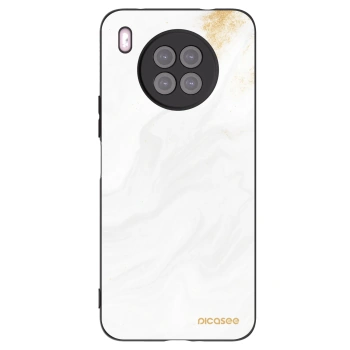 Picasee crna silikonska maskica za Huawei Nova 8i - White