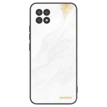 Picasee crna silikonska maskica za Realme 8i - White