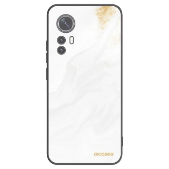 Picasee crna silikonska maskica za Xiaomi 12 - White