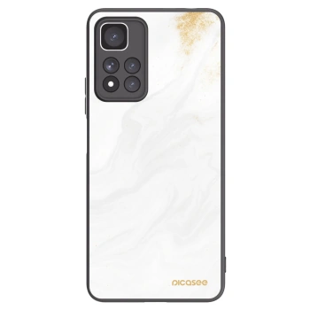 Picasee crna silikonska maskica za Xiaomi Redmi Note 11 Pro+ 5G - White