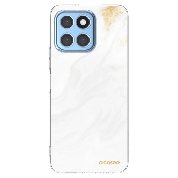Picasee silikonska prozirna maskica za Honor X8 5G - White