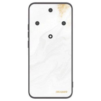 Picasee crna silikonska maskica za Honor Magic5 Lite 5G - White