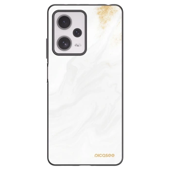 Picasee crna silikonska maskica za Xiaomi Redmi Note 12 Pro+ 5G - White