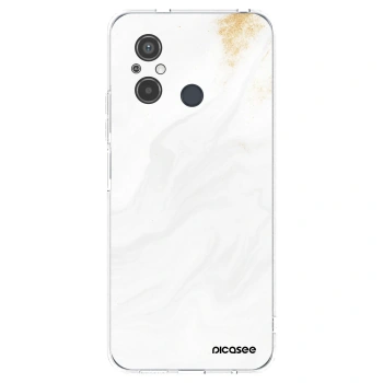 Picasee silikonska prozirna maskica za Xiaomi Redmi 12C - White