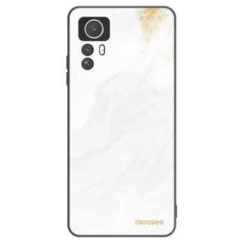 Picasee crna silikonska maskica za Xiaomi Redmi Note 12S - White