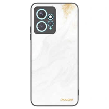 Picasee crna silikonska maskica za Xiaomi Redmi Note 12 4G - White