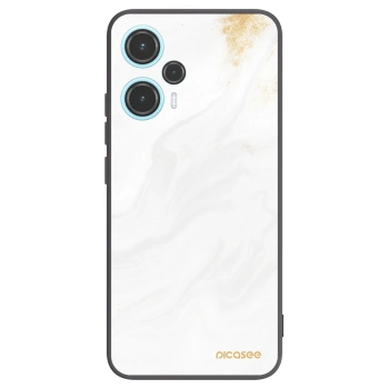Picasee crna silikonska maskica za Xiaomi Poco F5 - White