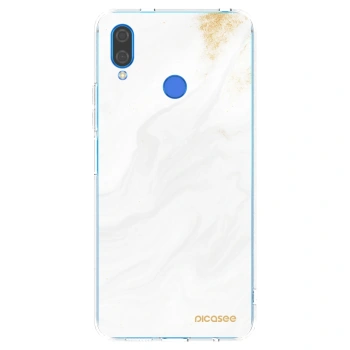 Picasee silikonska prozirna maskica za Huawei Nova 3 - White