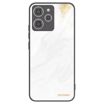 Picasee crna silikonska maskica za Xiaomi Redmi 12 4G - White