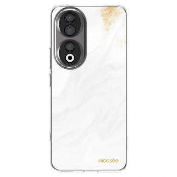 Picasee silikonska prozirna maskica za Honor 90 5G - White