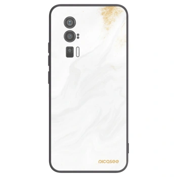 Picasee crna silikonska maskica za Xiaomi Poco F5 Pro 5G - White