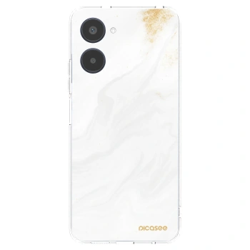 Picasee silikonska prozirna maskica za Realme 10 4G - White