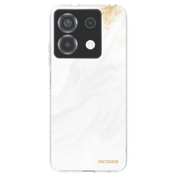 Picasee silikonska prozirna maskica za Xiaomi Poco X6 - White