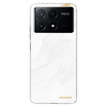 Picasee silikonska prozirna maskica za Xiaomi Poco X6 Pro - White