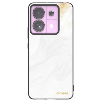 Picasee crna silikonska maskica za Xiaomi Redmi Note 13 Pro 5G - White
