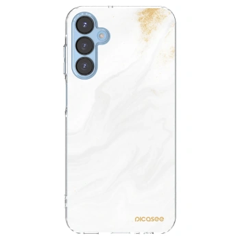 Picasee silikonska prozirna maskica za Samsung Galaxy A15 A156B 5G - White