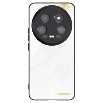 Picasee crna silikonska maskica za Xiaomi 14 Ultra - White