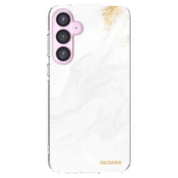 Picasee silikonska prozirna maskica za Samsung Galaxy A55 5G A556B - White