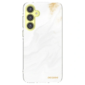 Picasee silikonska prozirna maskica za Samsung Galaxy A35 5G A356B - White