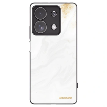 Picasee crna silikonska maskica za Xiaomi Redmi Note 13 Pro 4G - White
