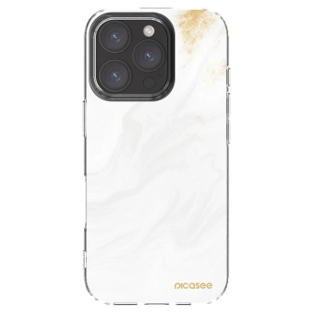 Picasee silikonska prozirna maskica za Apple iPhone 16 Pro - White