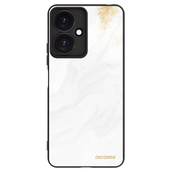 Picasee crna silikonska maskica za Xiaomi Redmi 13C 5G - White