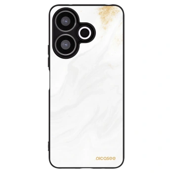 Picasee crna silikonska maskica za Xiaomi Redmi 13 4G - White