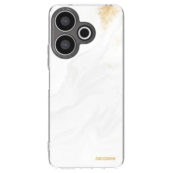 Picasee silikonska prozirna maskica za Xiaomi Redmi 13 4G - White